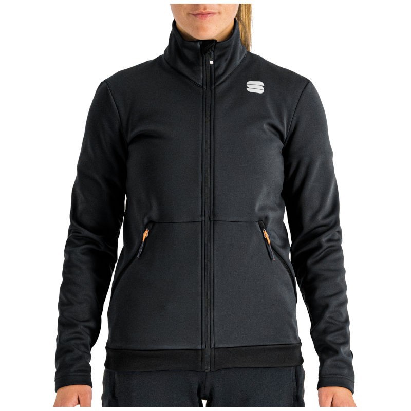 Varm Softshelljakker Dame Sportful Engadin W Jacket svart Varm Softshelljakker Dame Sportful Engadin W Jacket svart